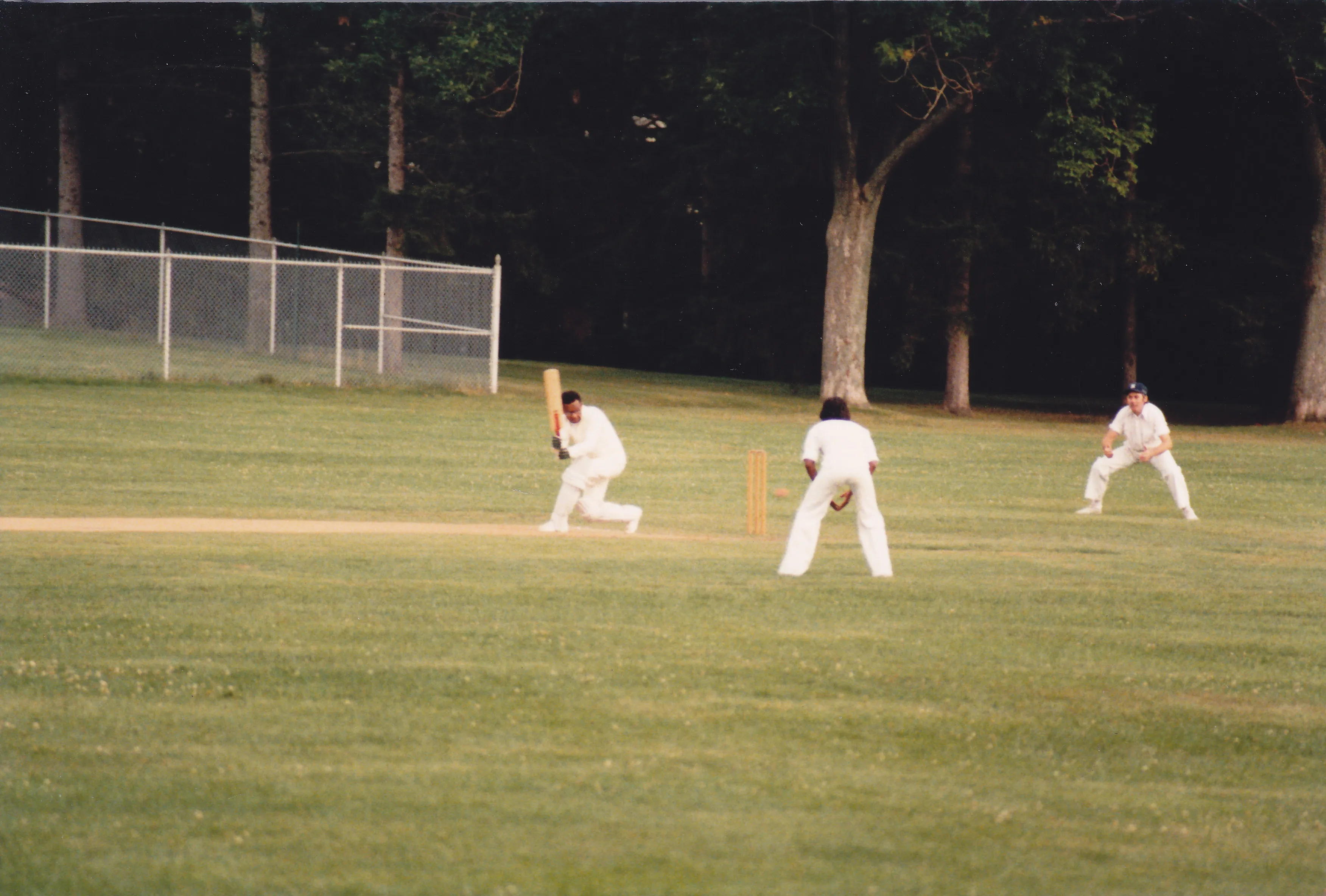 Mike batting