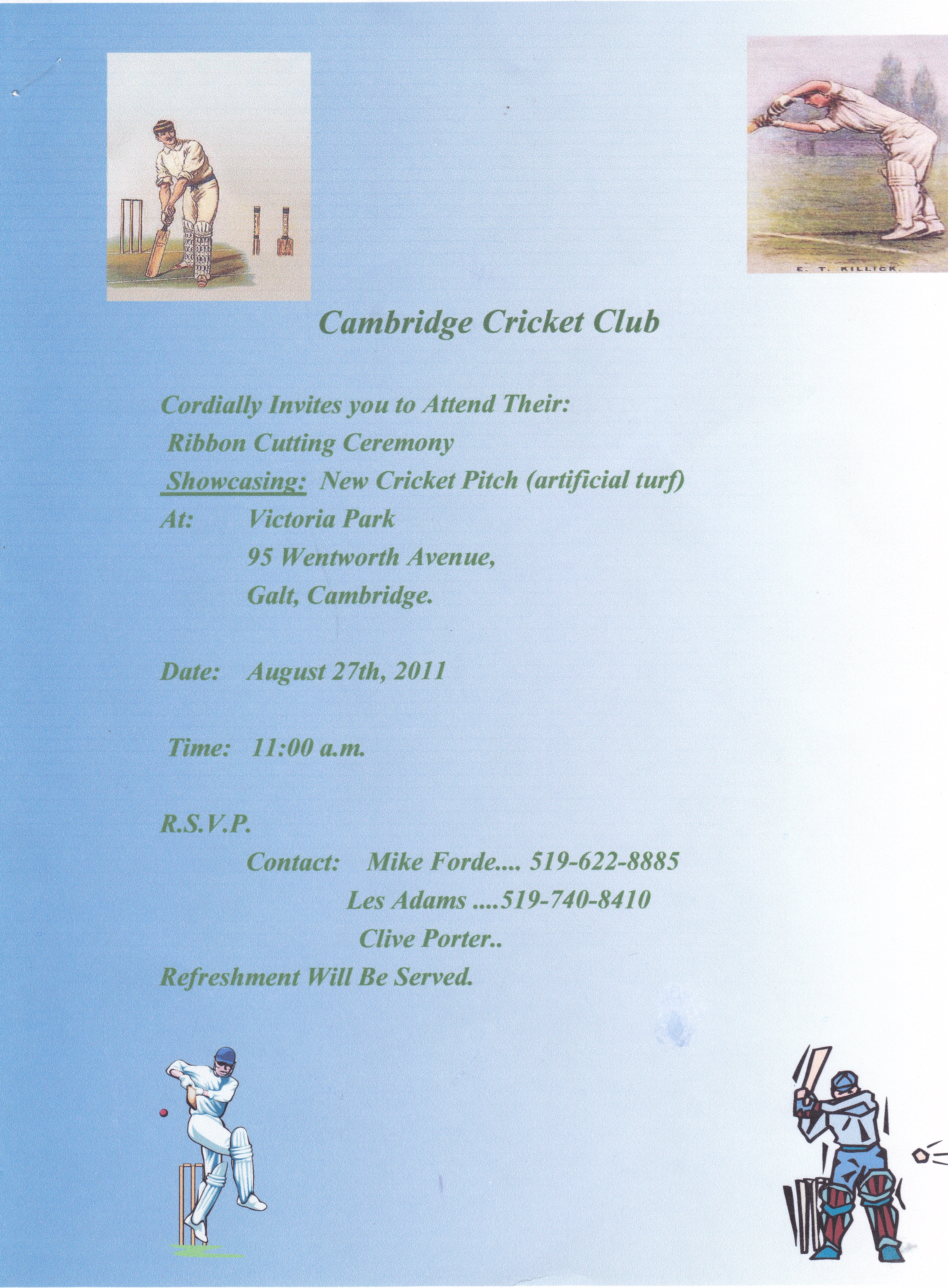 Ribbon cutting ceremony