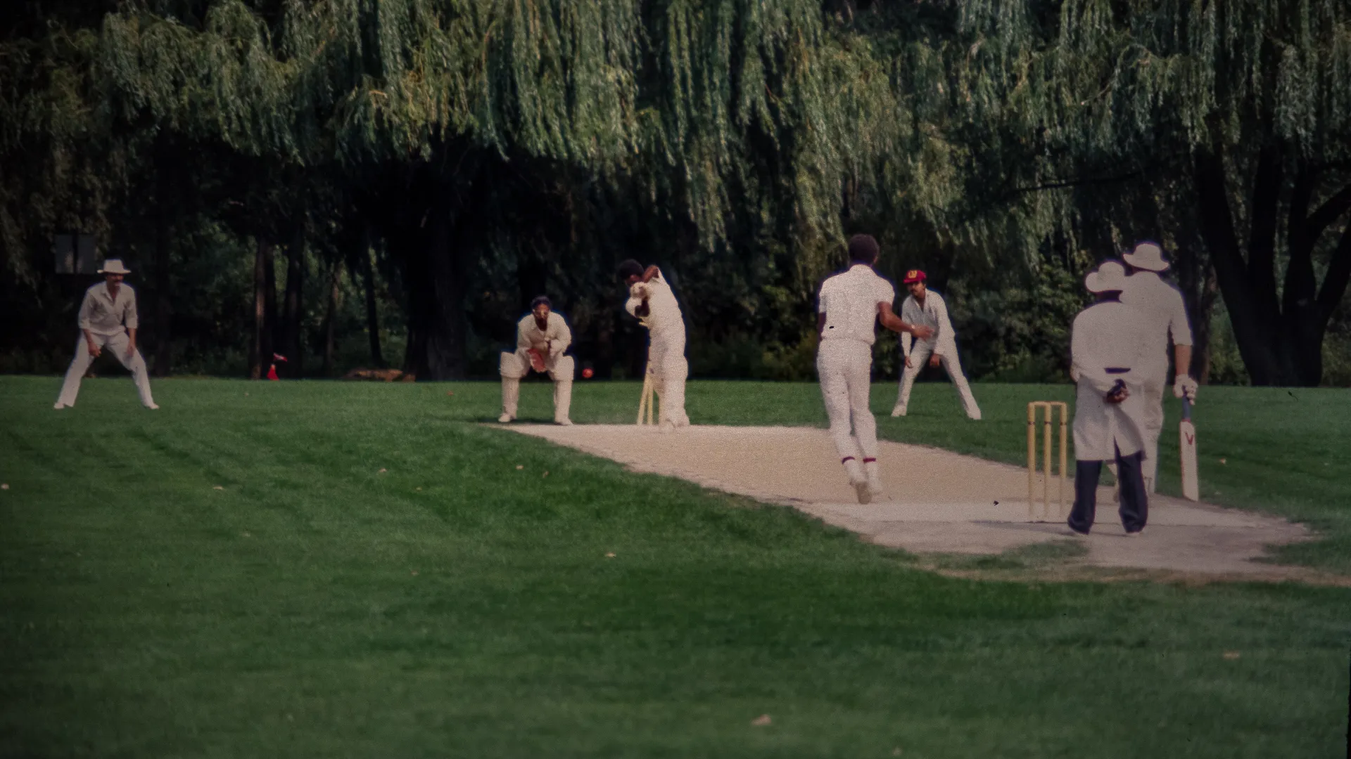 Garth Daley bowled out at Mississauga — mid 1980s